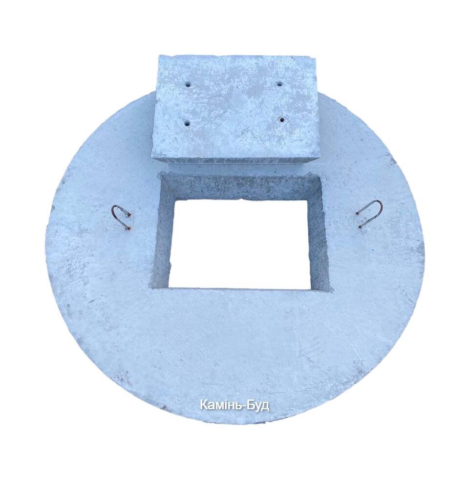 Кришка бетонна з бетонним люком